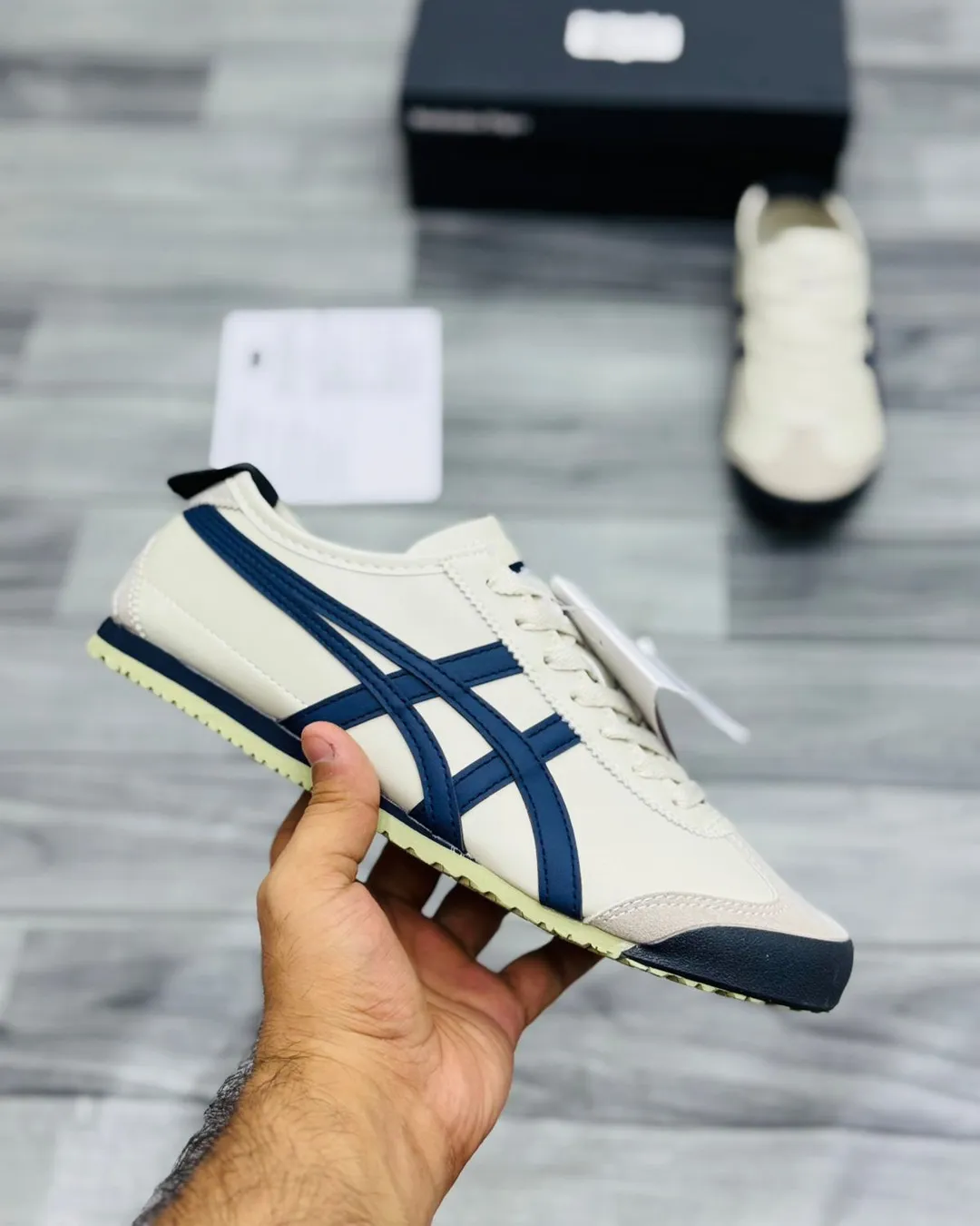 Danzair Onitsuka Tiger Mexico 66 Beige Blue Gray