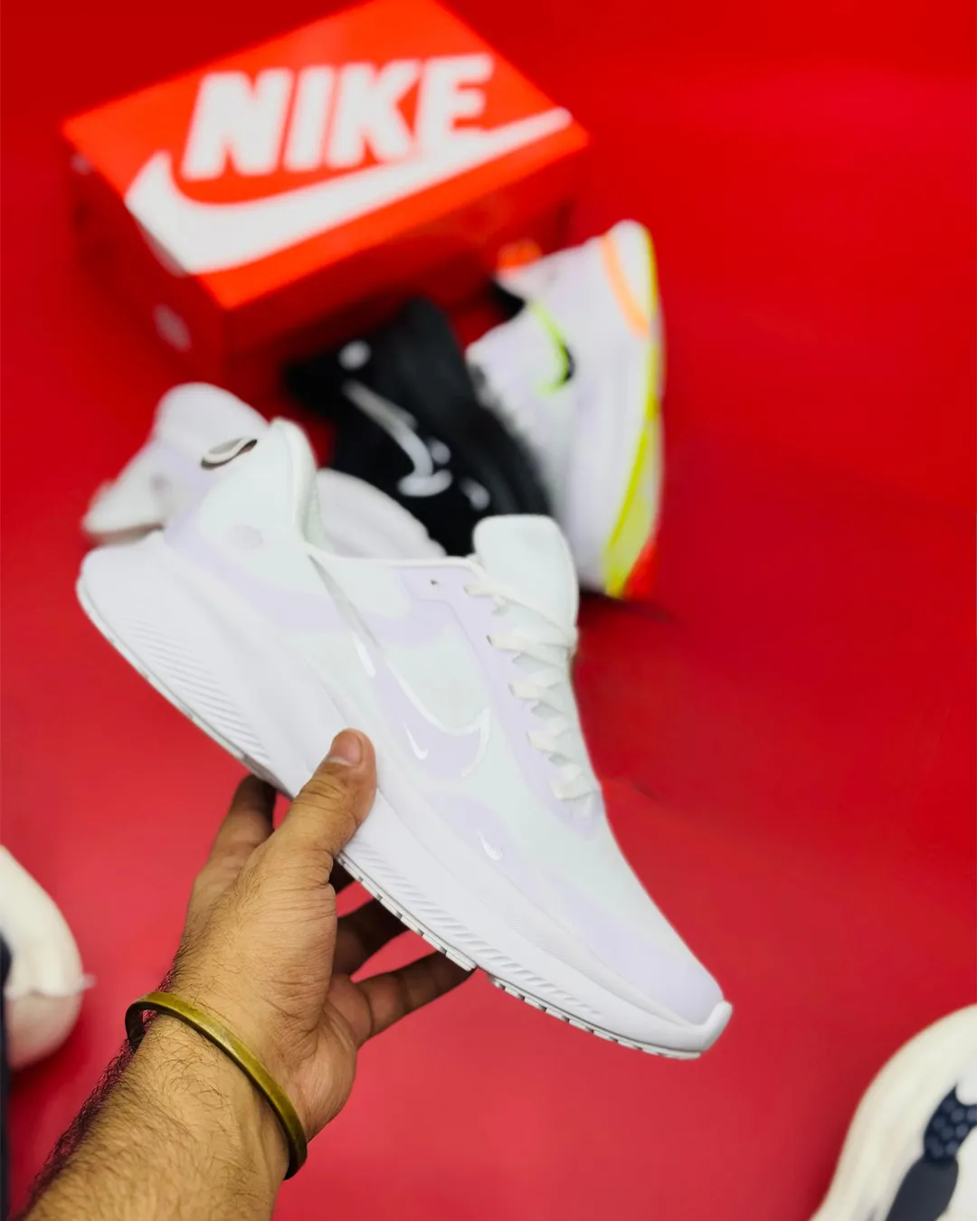 Danzair Air Max Running Shoes White grey