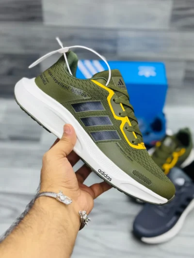 Danzair Running Shoes Green Yellow