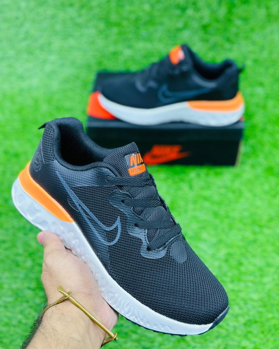 Danzair Sports Shoes Black Orange