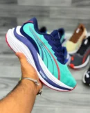 Danzair Magmax Running Shoes Sky Blue - Red