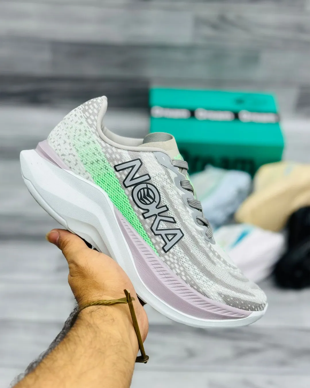 Danzair Dream Series 1 Sneaker – Stylish and Durable Green-Grey Sneakers