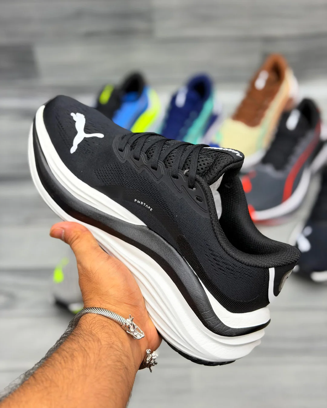 Danzair PM Magmax Road Running Shoes - Black