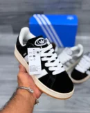 Adistar Campus Black shoes made for relaxed walking and everyday style.