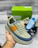 Handheld Flash Green Shoes featuring premium sole grip and bold contrast panel for a trendy look.